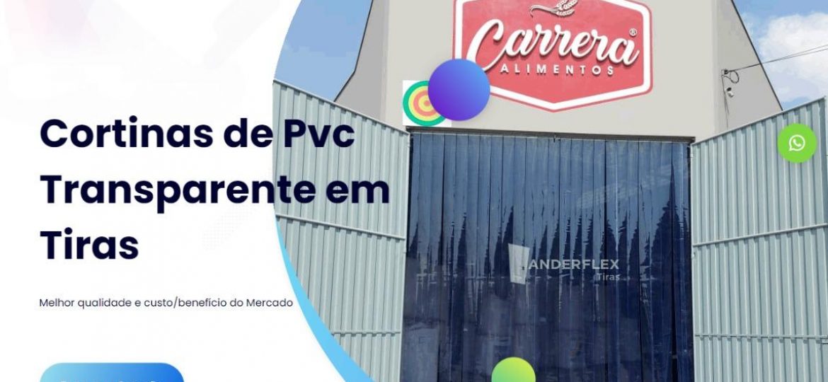 cortinas de pvc em tiras